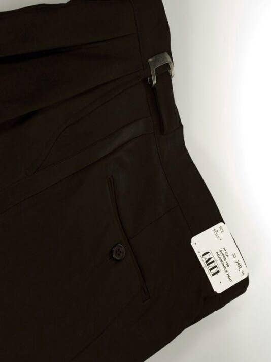 Cardi International - Wholesale Suit Pants - Men's - "Double Pleated" Chocolate Super 150's Luxury Viscose Blend Suit Pants