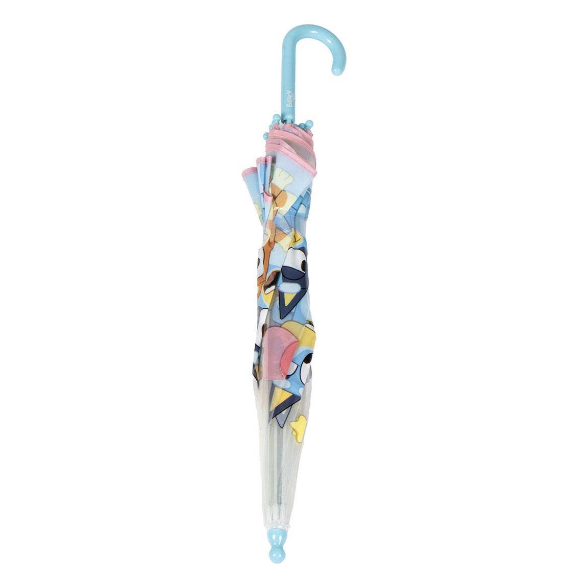 Mastoys, S.L. - Wholesale Umbrella - Kids - MANUAL UMBRELLA POE BUBBLE BLUEY - 24000008551
