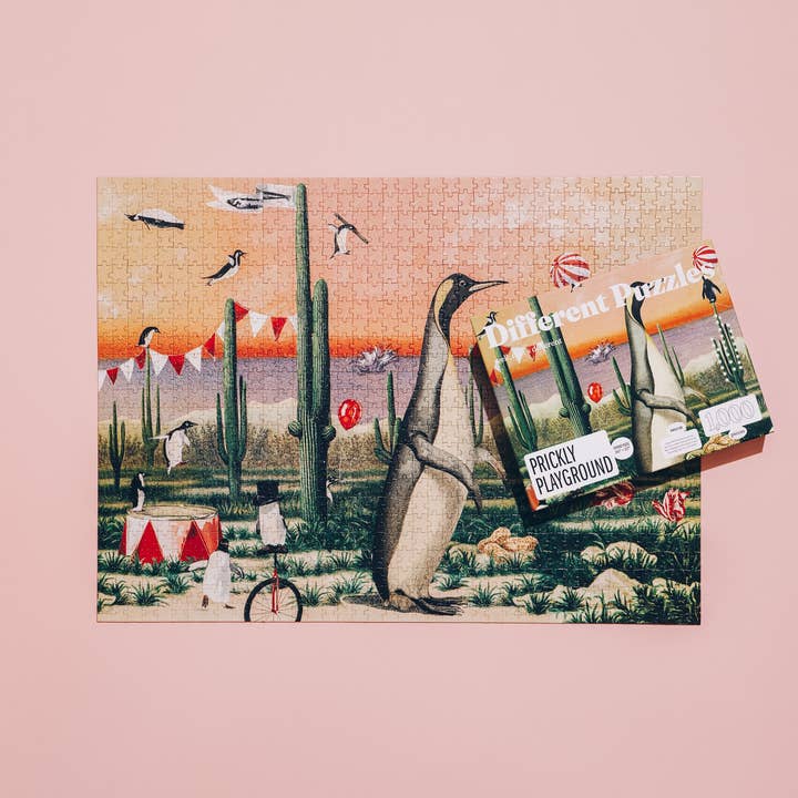 Different Puzzles - Wholesale Puzzle - Adult - Prickly Playground – 1,000 pieces2