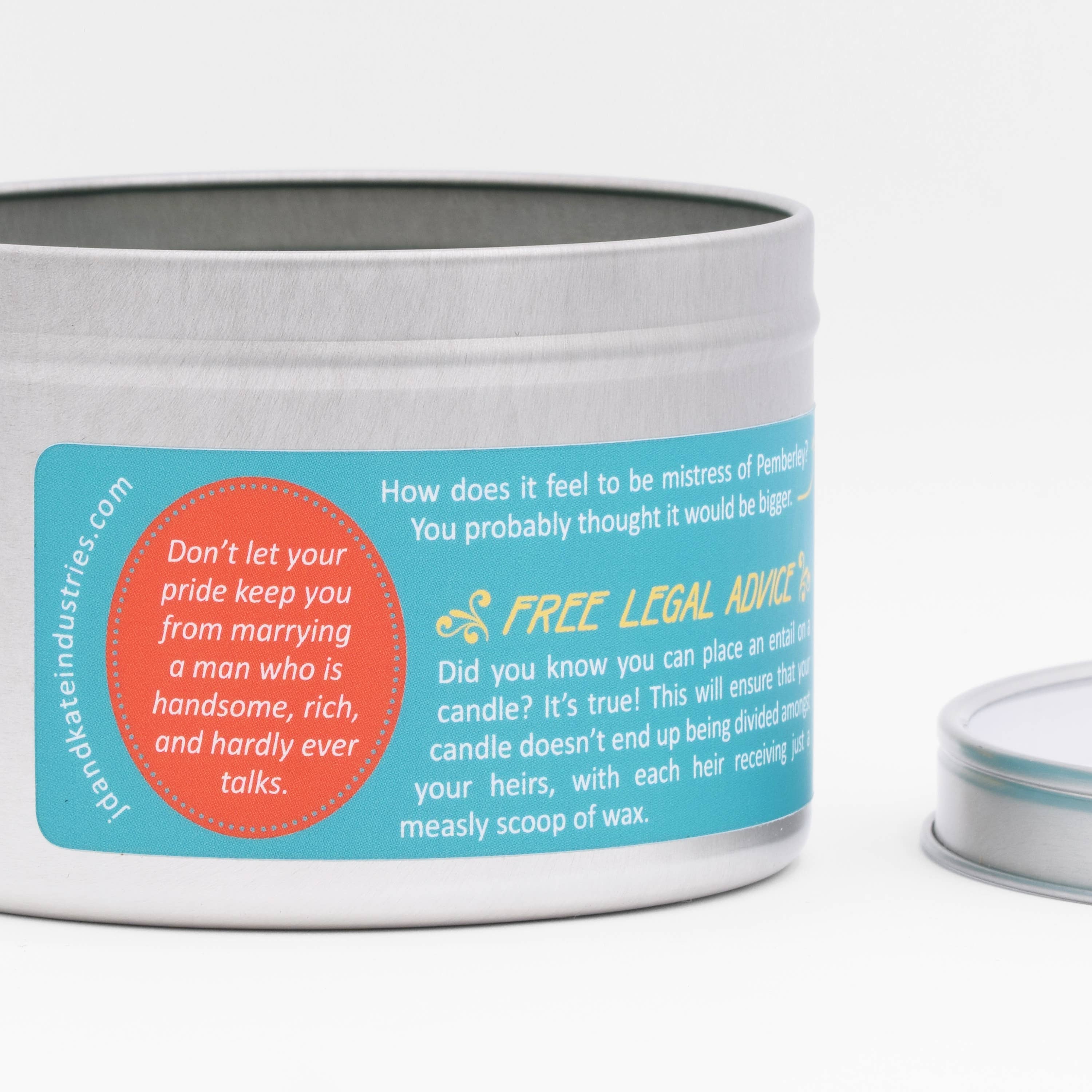 JD and Kate Industries - Wholesale Novelty Candle - Pemberley Scented Candle2