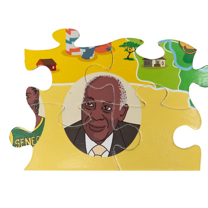 Very Puzzled - Wholesale Puzzle - Kids - Senegal Map Jigsaw Puzzle
