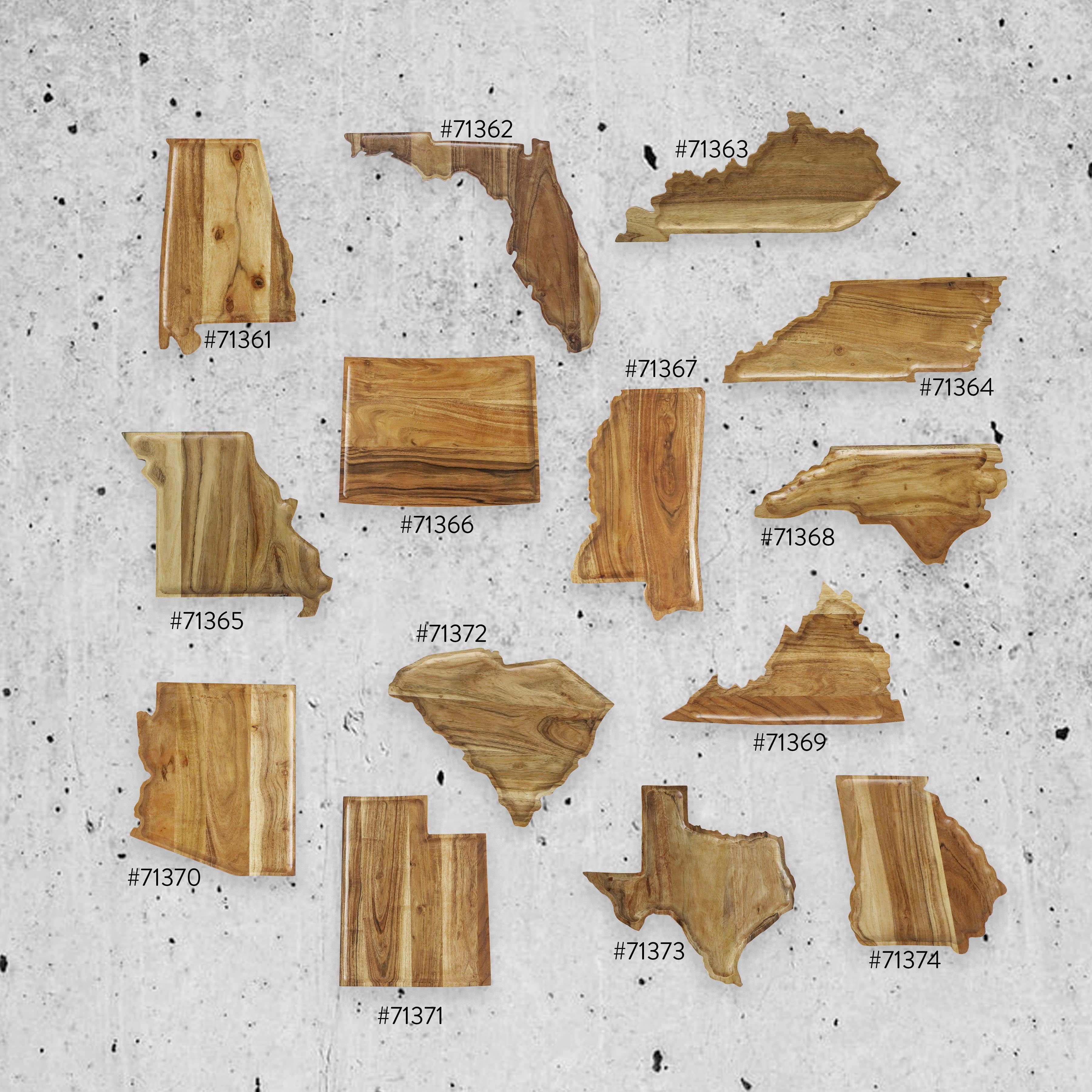 India Handicrafts Inc - Venta al por mayor Tablas de quesos - Servidor del Estado de Carolina del Norte6