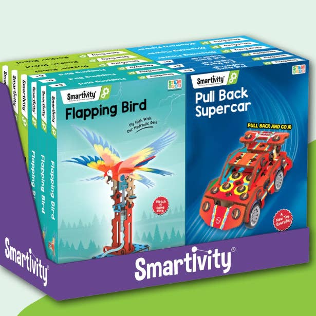 Mini DIY Assorted CDU for wholesale by Smartivity INC