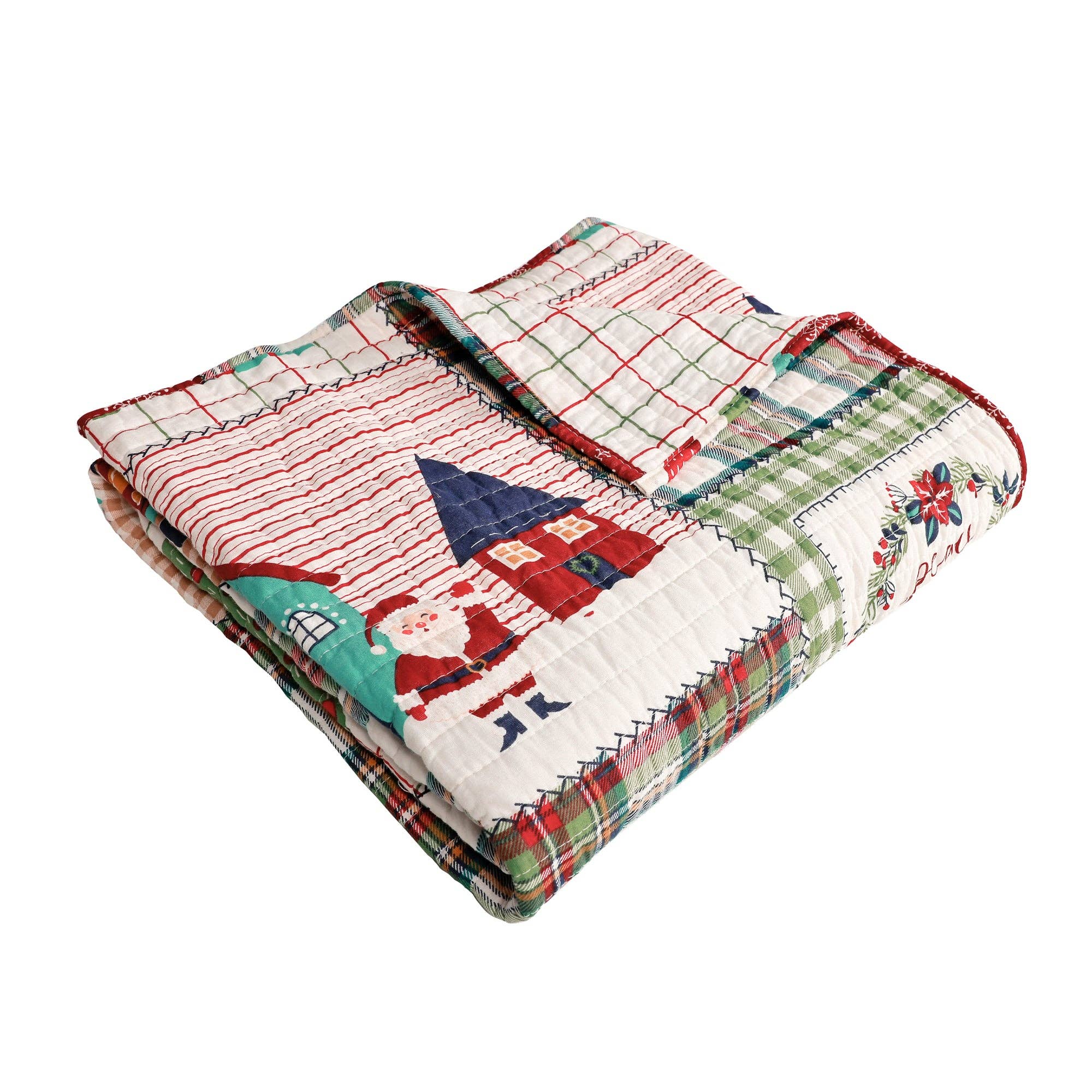 Levtex Home - Wholesale Throw blanket - Home for Christmas Quilted Throw5