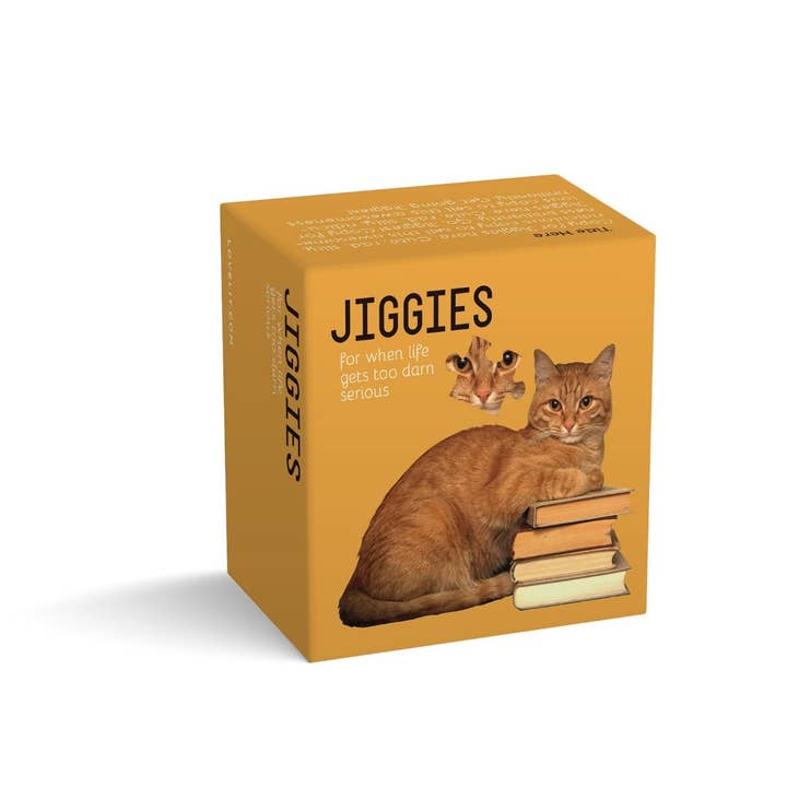 Gibbs Smith - Wholesale Puzzle - Adult - Cat Reader Jiggie Puzzle1