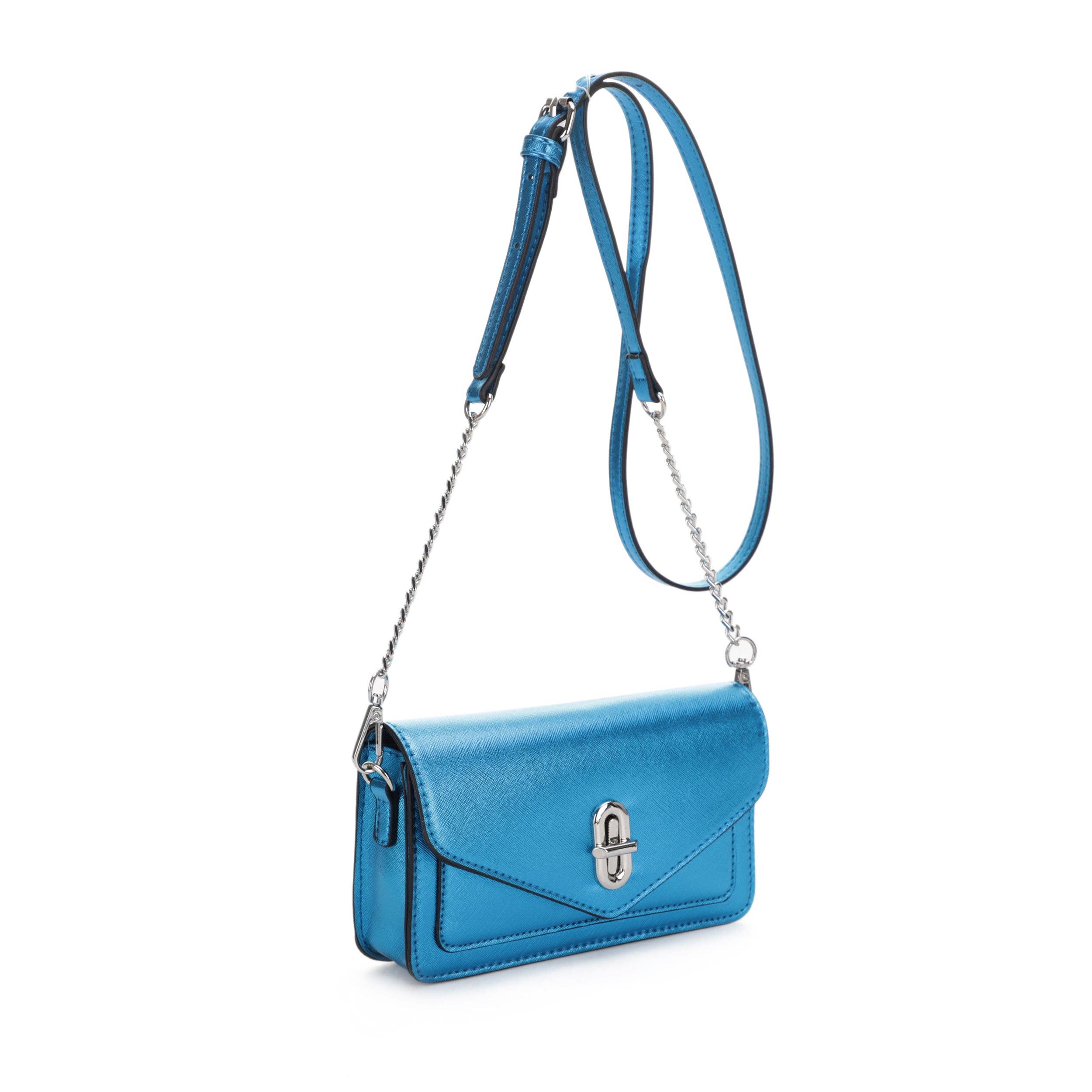 Isabelle Handbags - Vente Sac à bandoulière – femme - SJ20564 Sac bandoulière métallique à poches multiples2