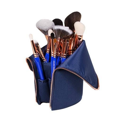 Bdellium Tools - Wholesale Makeup Brush Set - Golden Triangle Phase III Complete 15pc. Brush Set with Pouch5
