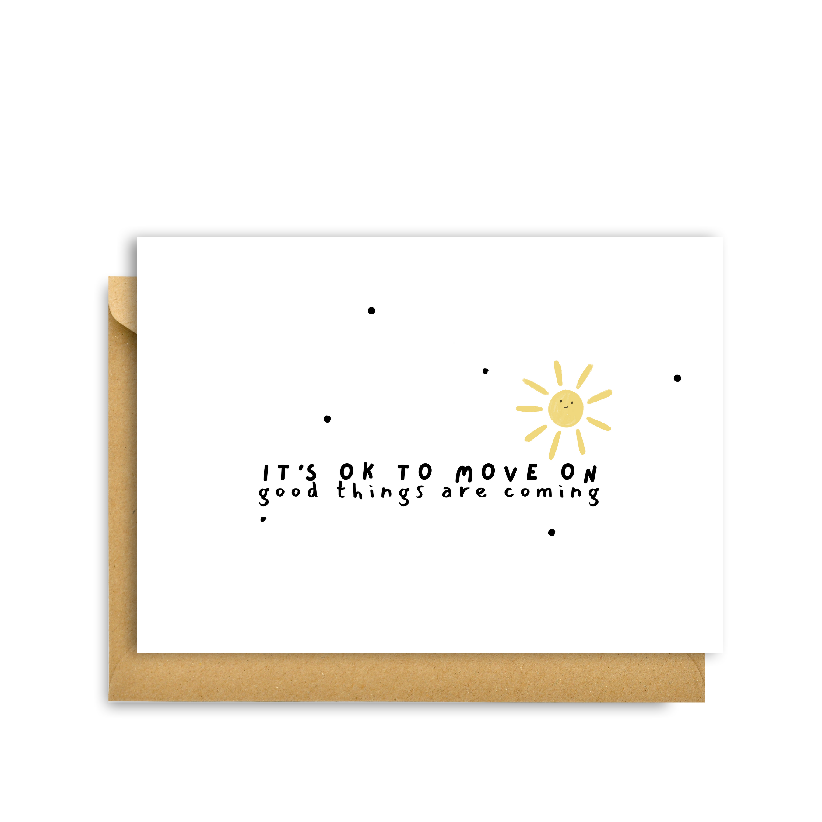 My Hygge Shop – wholesale Everyday greeting card – IT'S OK TO MOVE ON CARD0