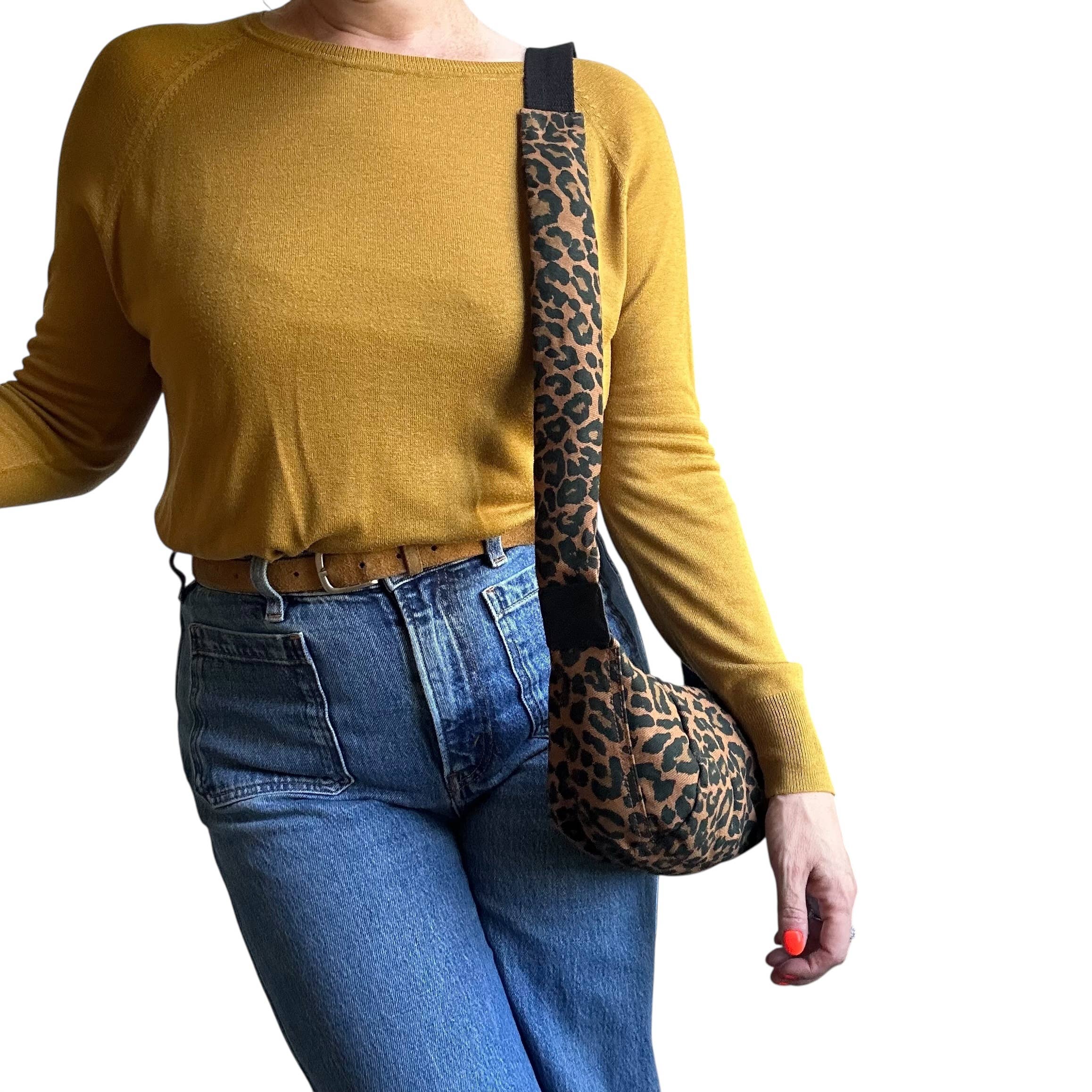 Sixton London – wholesale Crossbody bag – Women's – NEW MINI Brixton cross body sling bag - brown leopard2