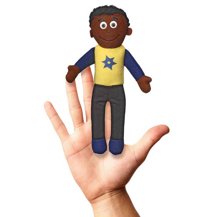 Silly Puppets Jordan Finger Puppet (7.5") for wholesale by Silly Puppets