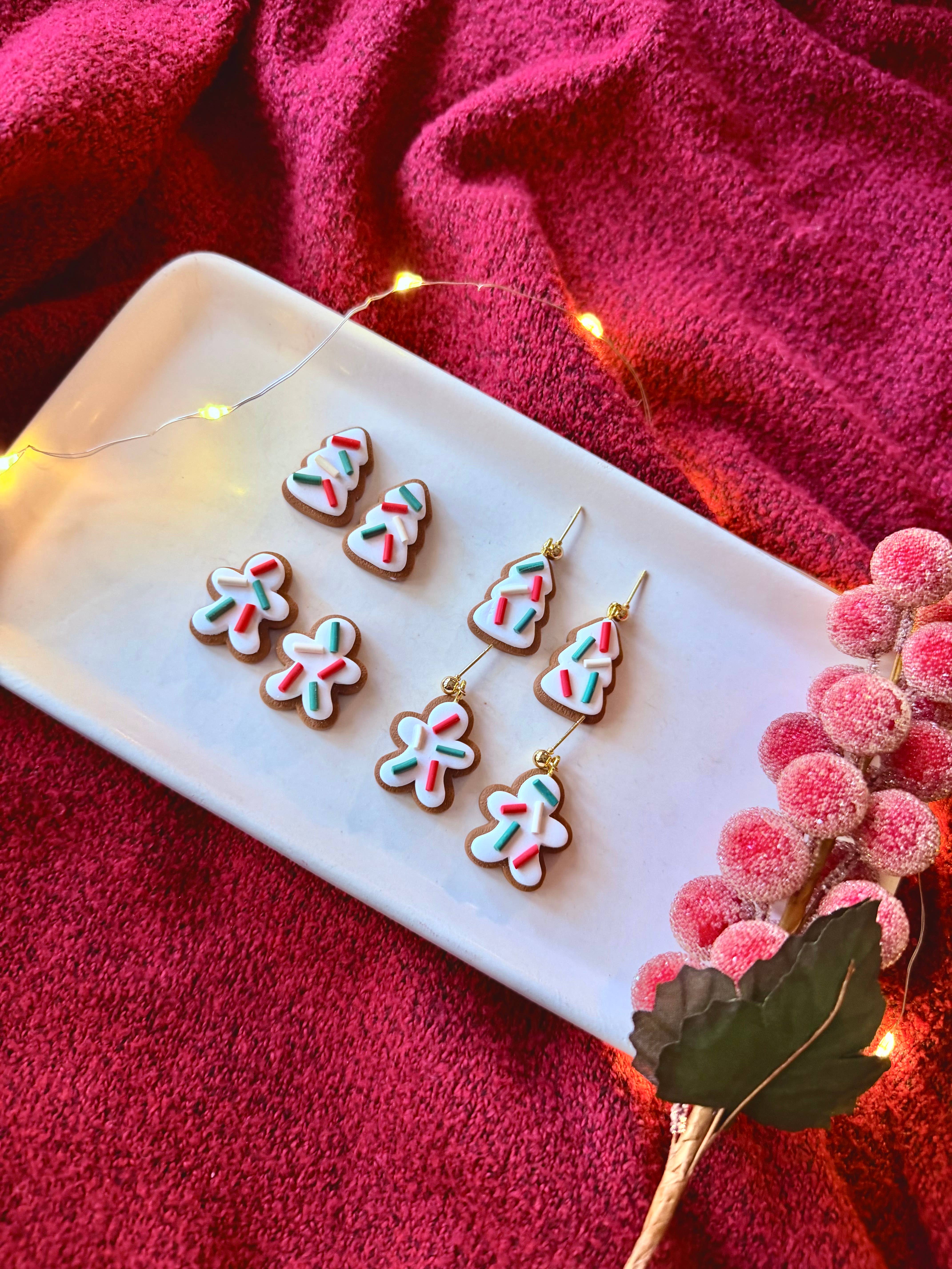 SeizeTheClayJewelry - Wholesale Dangle Earrings - Iced Cookie Earrings, Cookie Clay Earrings, Sprinkle Cookies2