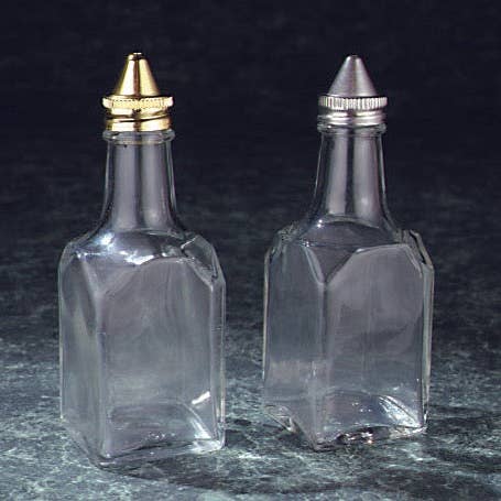 Kitchen Supply Wholesale - Wholesale Oil/vinegar dispenser - Square Oil and Vinegar Cruet, Stainless Steel Dispenser1