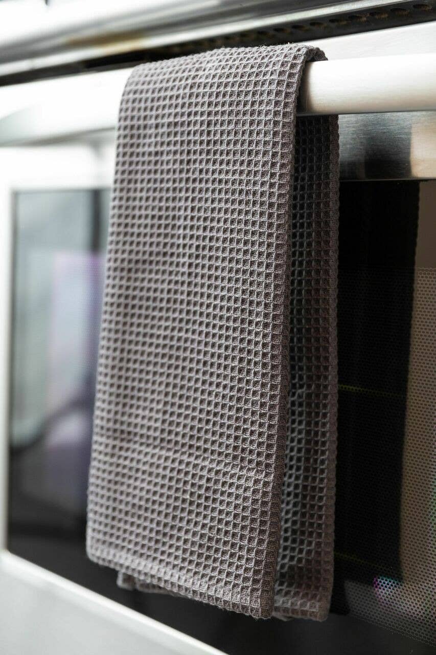 Fabstyles - Venta al por mayor Paños de cocina - Juego de 4 toallas de cocina de algodón con diseño waffle Fabstyles Broadway1