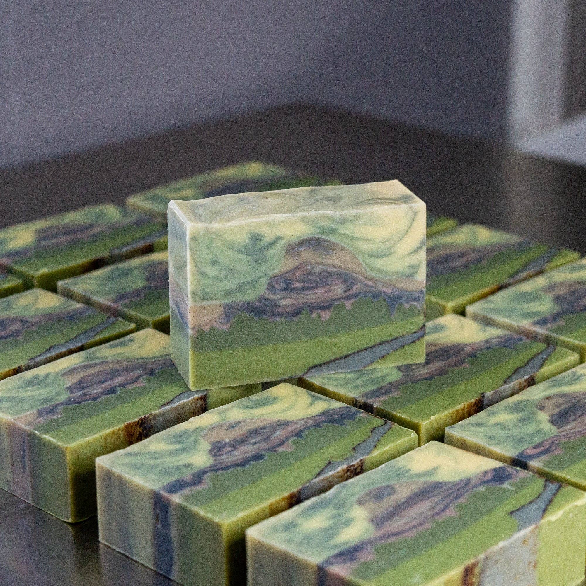 Delta Tule - Wholesale Bar Soap - Half Dome Soap // Pine Fir Needle Clove11
