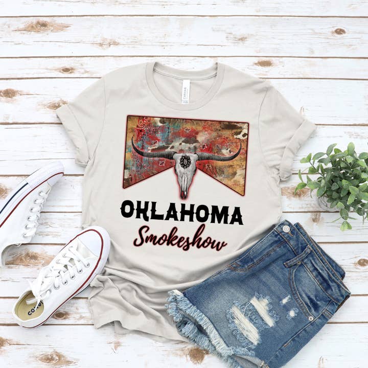 Oklahoma Smokeshow for wholesale by Tawakoni Tees and Things