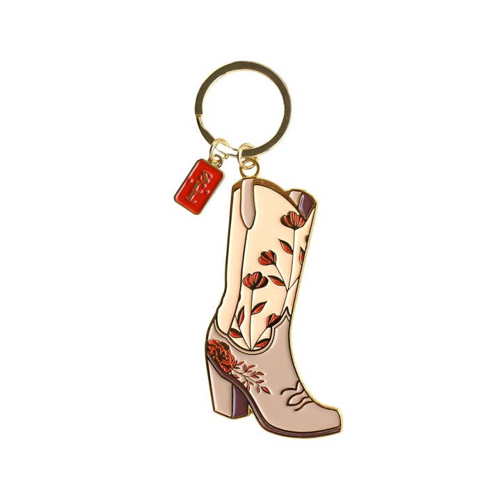 Sophisticated Country Lady – Engroshandel Nøglering - Dame – Lil Lady Cowgirl-Country Nøgleringe med Gavepose