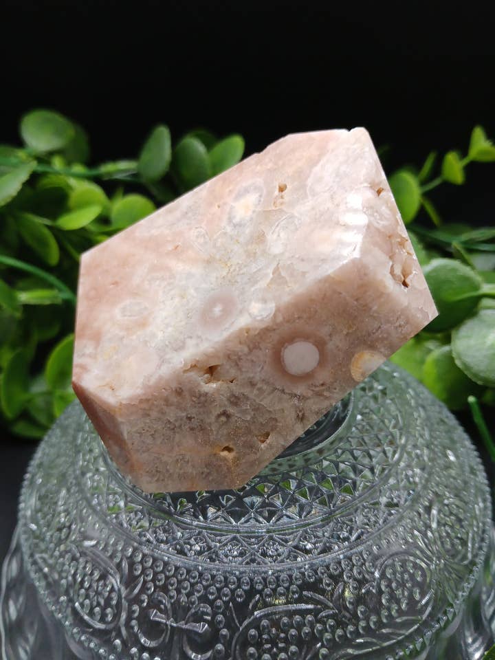 Flower Agate Freeform #1 for wholesale by Moonbeam Healing