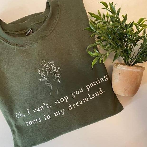 Ivy - Dreamland, collection Evermore, col rond doux et confortable pour la vente par The Crafty Tee