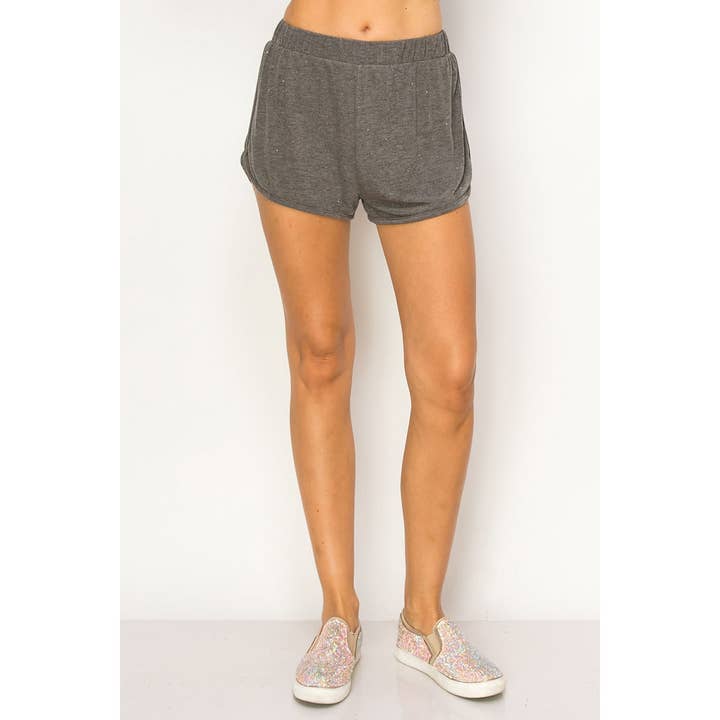 RHINESTONE EMBELLISHED HACCI SHORT PANTS for wholesale by VOCAL