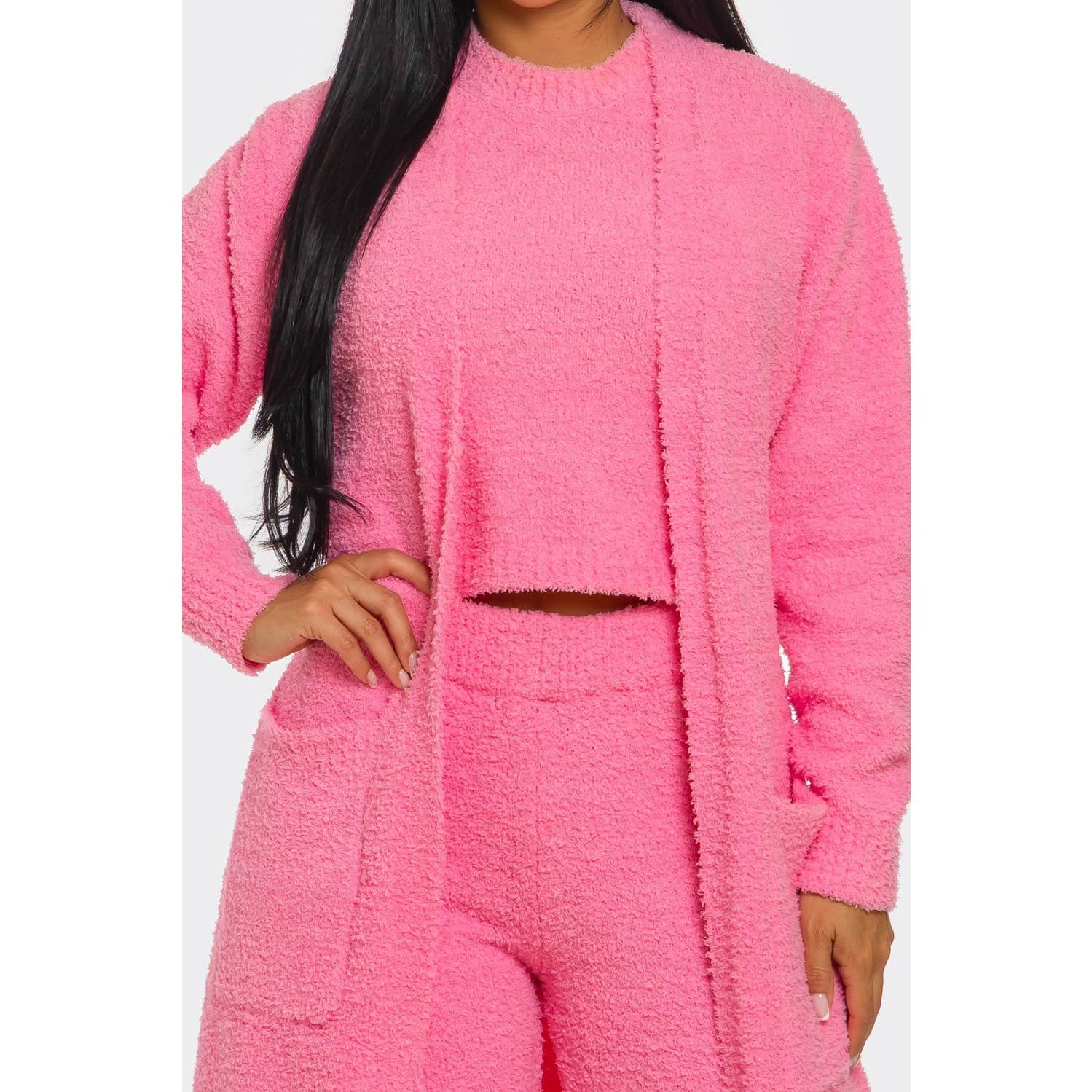 Esmeray Clothing - Wholesale Top & Pant Set (NOT Loungewear) - Women's - COZY CLOUD THREE PIECE SET5