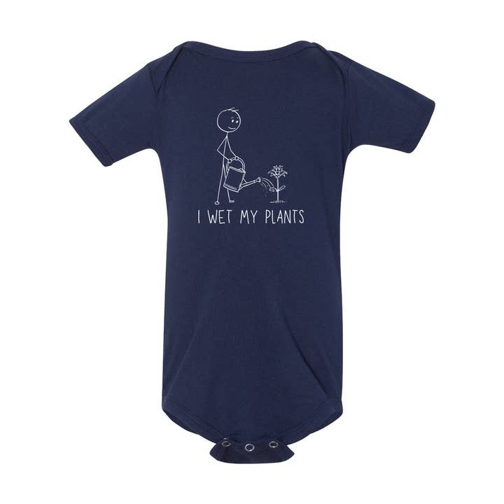 I Wet My Plants - Onesie for wholesale by Wears The Mountain