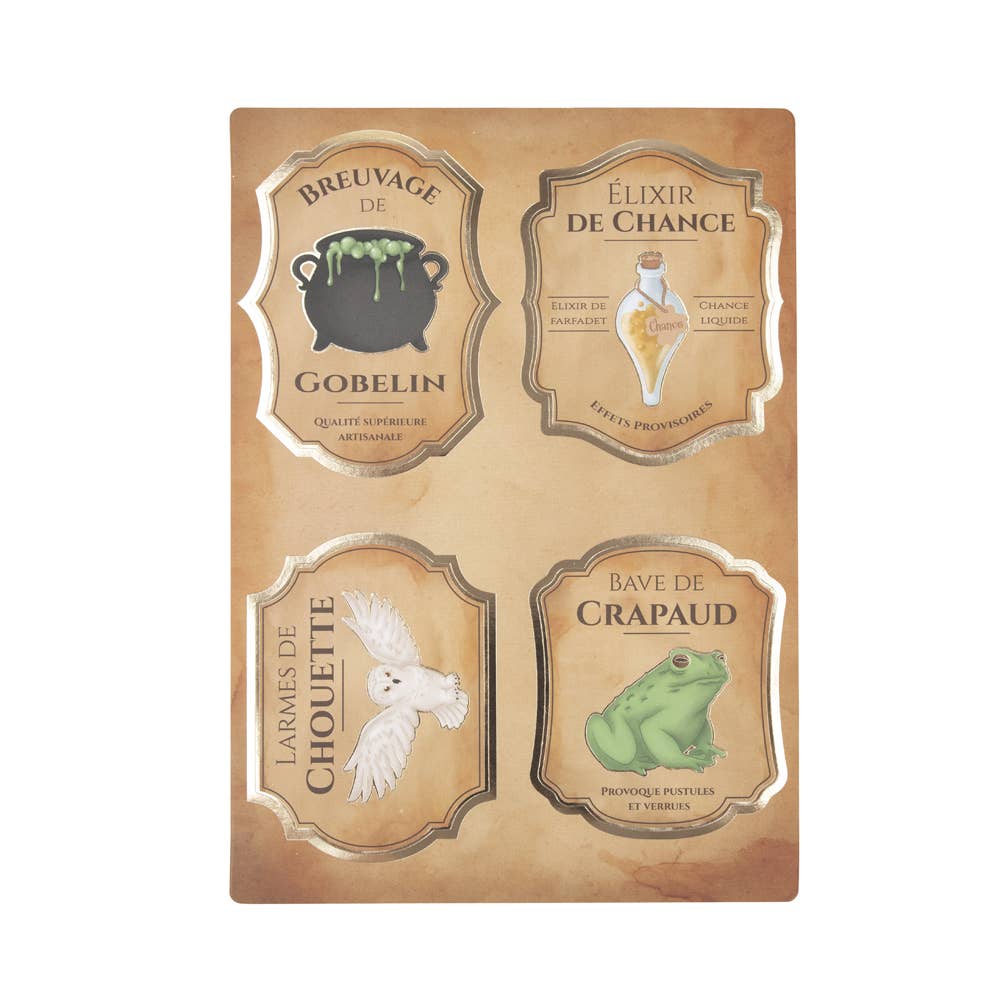 Tim&Puce Factory - Venta al por mayor Pegatina - Set de decoración Bar de los Aprendices de Hechicero3