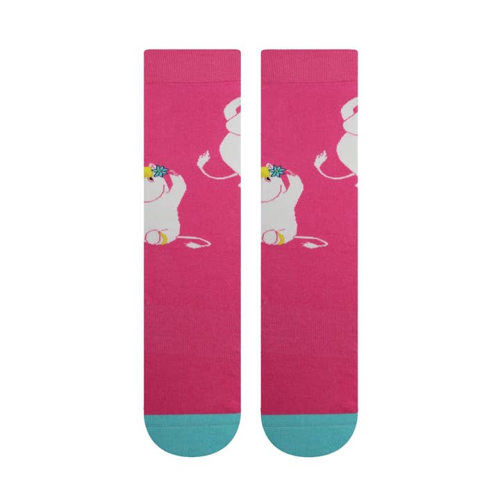 Calcetines de los Mumin Nvrlnd, Snorkmaiden, Pink Crew S/M para venta al por mayor de dsignhouse
