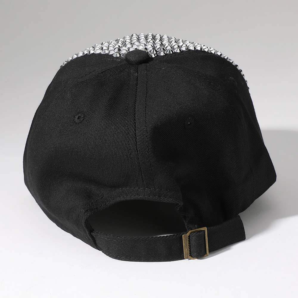 Sensibling Corp. – wholesale Baseball cap – Women's – Bling Studded Glam Baseball Cap3