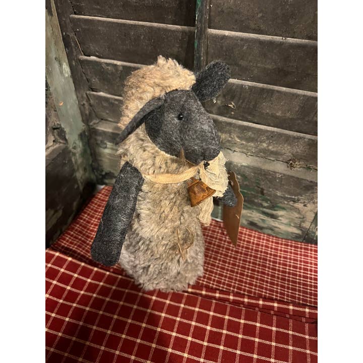 Raggedy Junction - Wholesale Decorative Tabletop Object - Handmade in USA sheep doll
