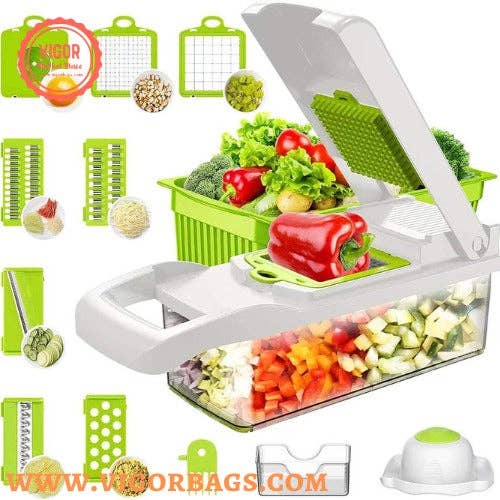 VIGOR - Wholesale Kitchen Tool/Gadget - Professional Vegetable Slicer for Kitchen 12 in 19