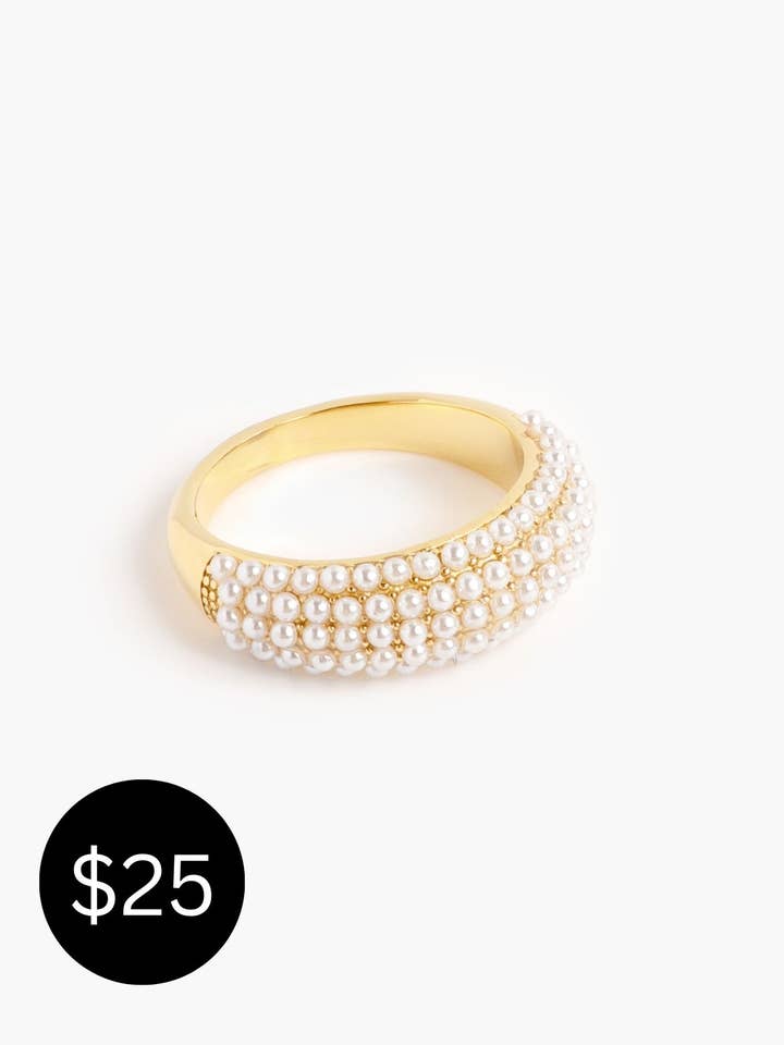 LAYLA RING - pearl for wholesale by Marrin Costello