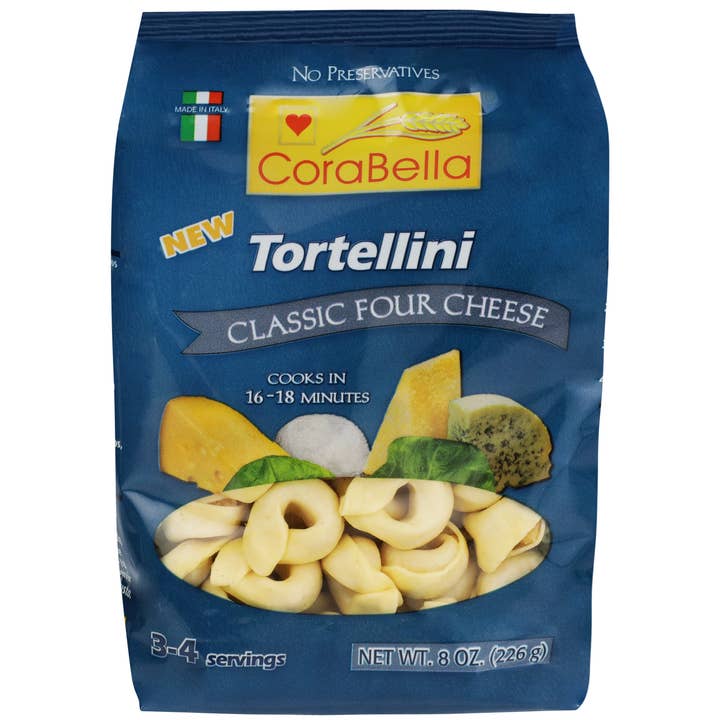 CORABELLA 4 CHEESE TORTELLINI MADE IN ITALY for wholesale by CoraBella