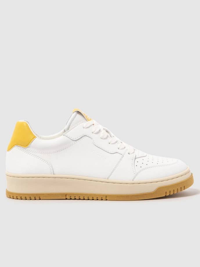 Vegtus tênis veganos amarelos Spider-Man em couro de cacto por atacado de Vegtus