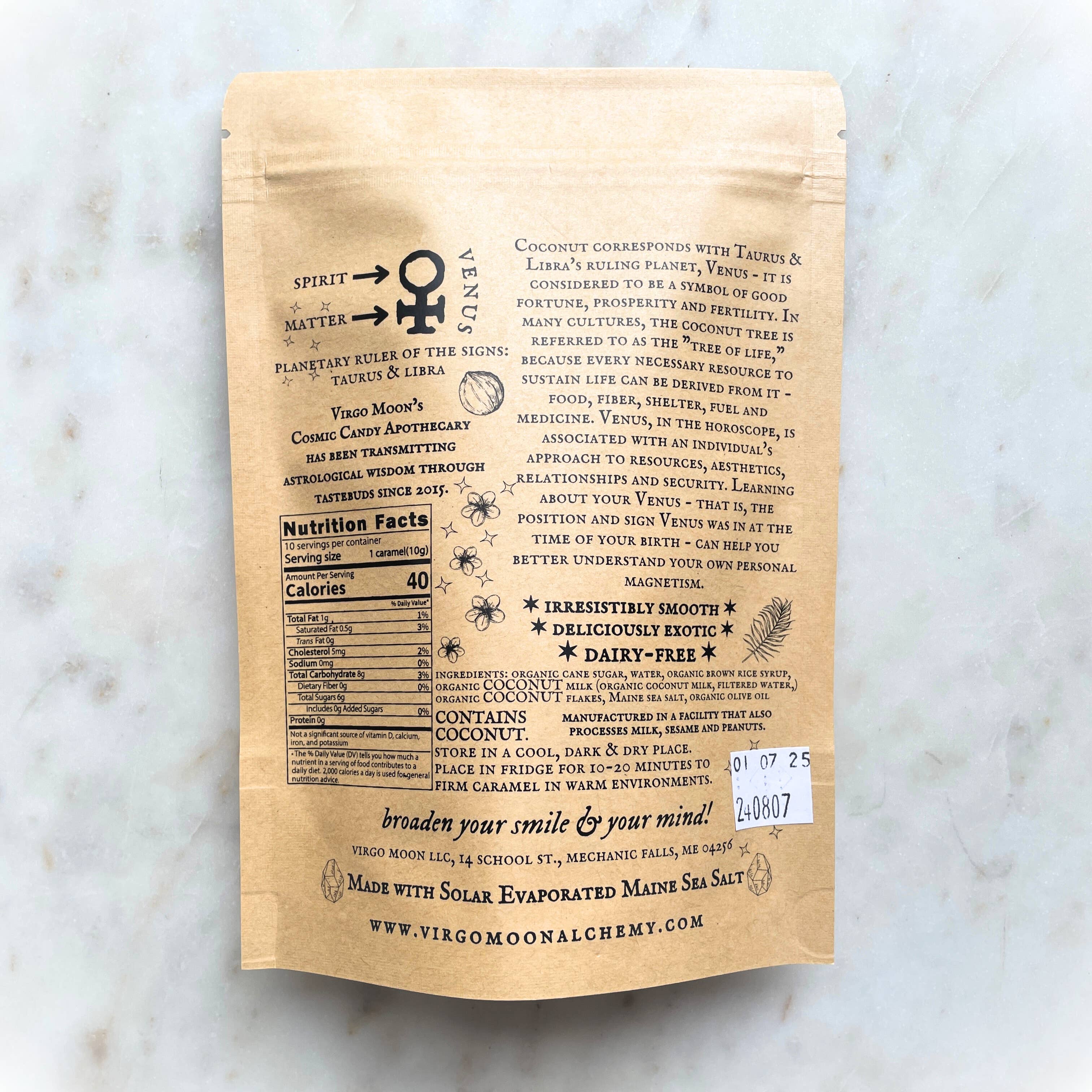 Virgo Moon - Wholesale Caramel - Coconut Caramels (Vegan & Organic)4