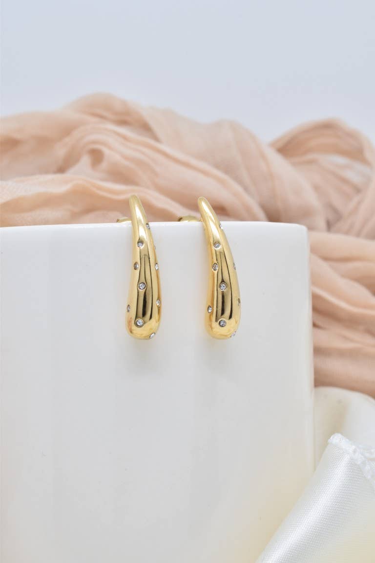 Kapyco - Wholesale Dangle Earrings - Stainless steel earrings - BO100388