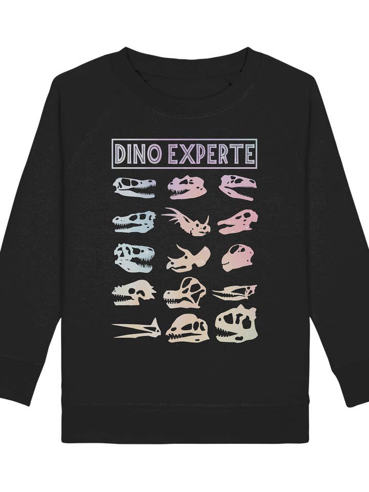 Dinosaurier Mädchen Dino Experte Sweatshirt für den Großhandel von Tigerlino®