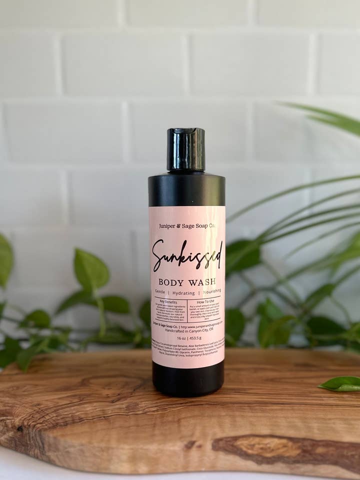 Sunkissed - Body Wash for wholesale by Juniper & Sage Soap Co. LLC
