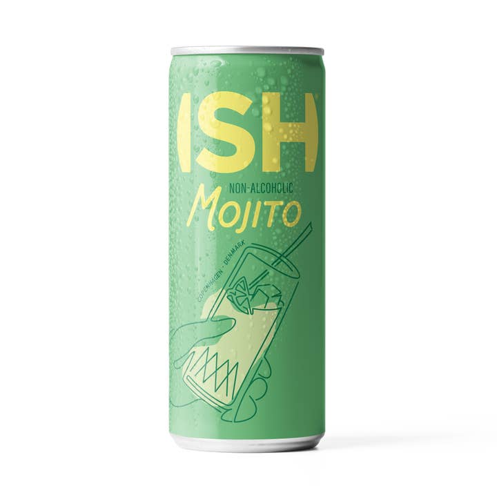Alkoholfreier Mojito, 250 ml für den Großhandel von ISH ApS
