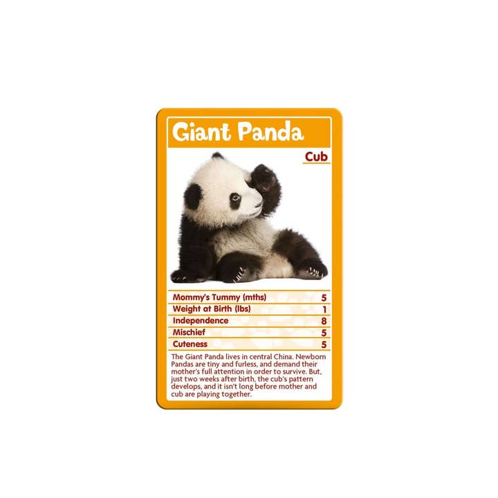 Top Trumps USA, Inc. - Wholesale Card Game - Baby Animals Top Trumps Card Game