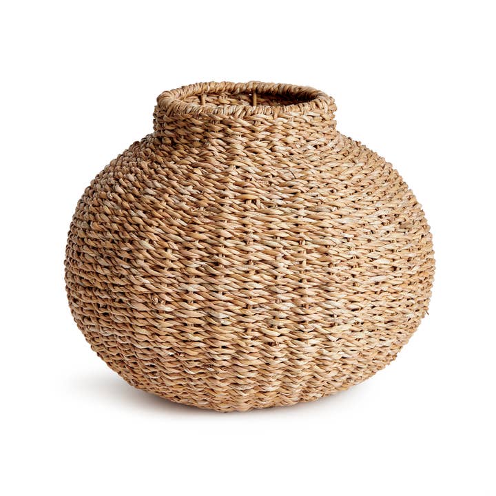 Seagrass Round Vase for wholesale by Napa Home & Garden