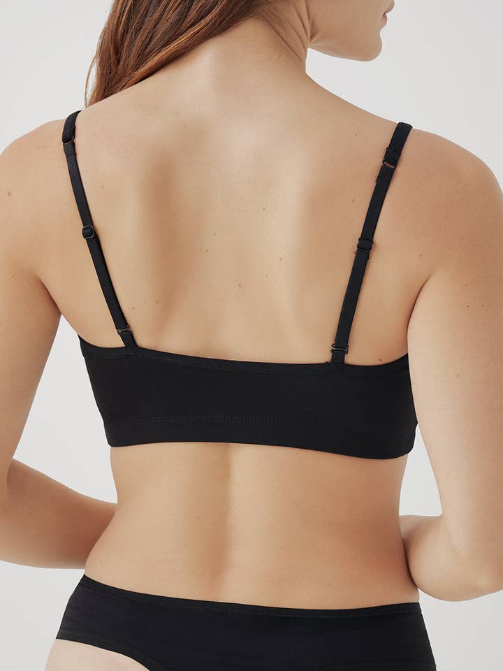 Pact - Wholesale Underwear - Women's - Women's Everyday Strappy Scoop Bralette