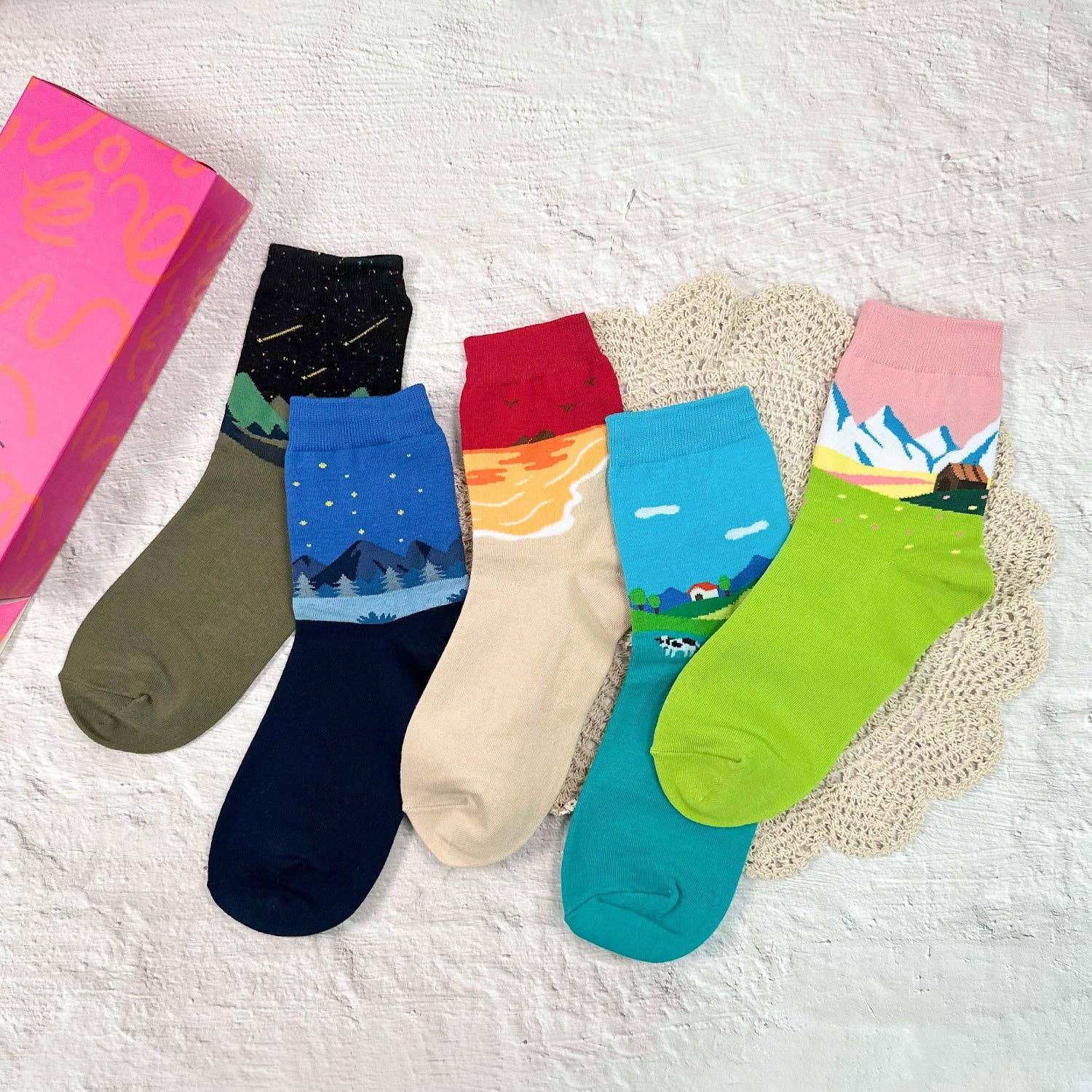 7DAYSSOCKS - Wholesale Socks - Women's - Women's Crew Together With You Socks9