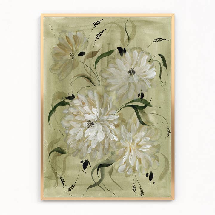 Dahlia I | Art Print for wholesale by Ramya Art Design