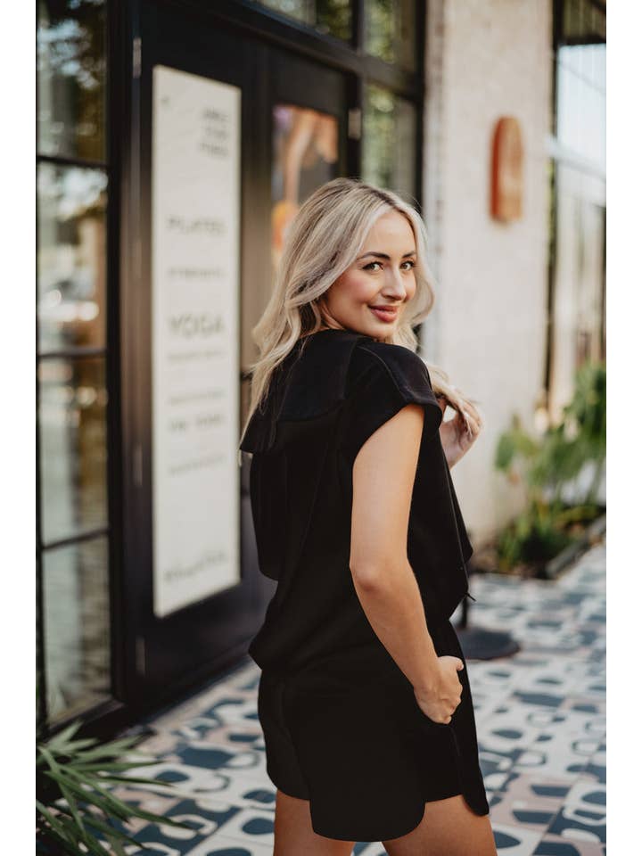 Black Half Zip Scuba Set for wholesale on Faire2