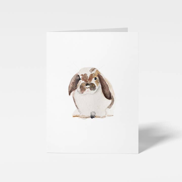 Flop-Ohr-Häschen Mini-Notizkarte | Ostereinschub für den Großhandel von Finding Silver Pennies