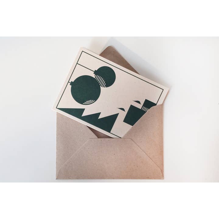 gute.attribute - Wholesale Christmas Card - Greeting card “Christmas tree ball candles”2