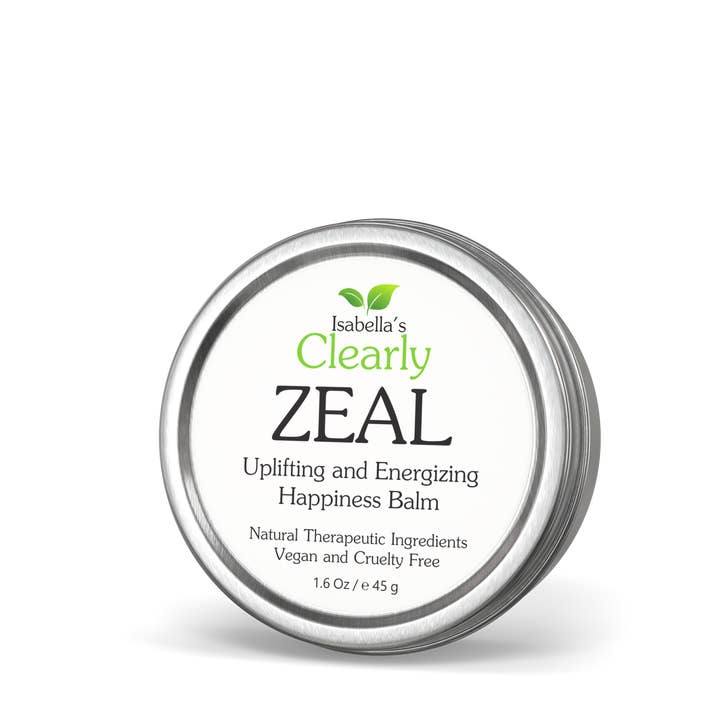 Isabella's Clearly - Wholesale Aromatherapy Lotion/Oil - ZEAL, Happiness and Energy Boosting Aromatherapy Balm