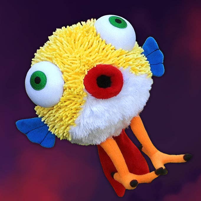 Mutasia – wholesale Stuffed/plush toy – Kids & baby – Pudgie Plush (Pufferfish-Parakeet)8