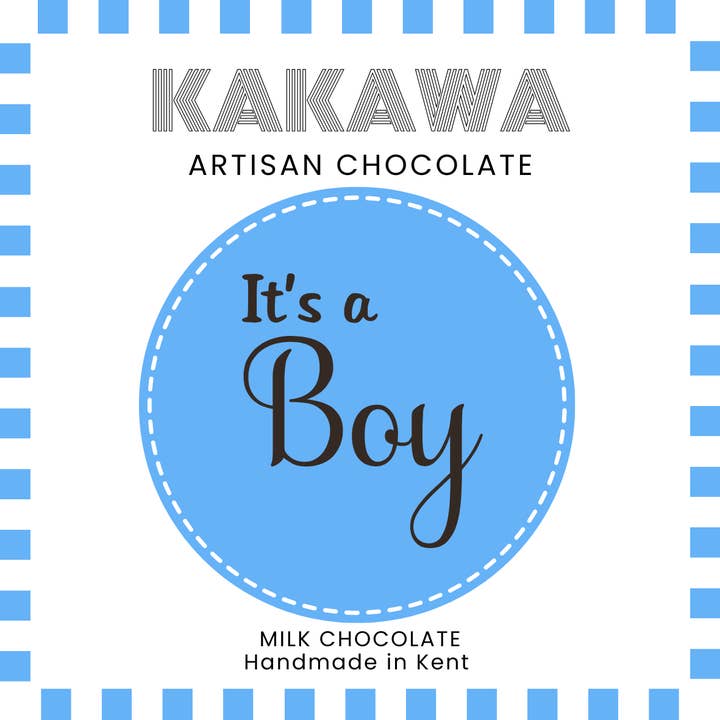 Kakawa Artisan Chocolate & Co Ltd - Wholesale Chocolate box - It's A Boy - Build your own mini bloc box