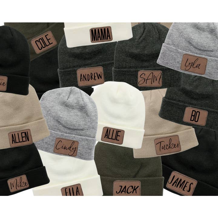 Custom Name Beanie and other Purchase Wholesale custom beanies. Free Returns & Net 60 Terms on Faire trending on Faire.